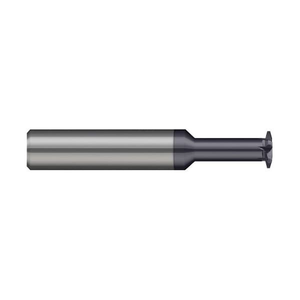 0.17 in dia. x 1/4 in Reach Carbide Single Form AMCE No 1/4-16 ACME Thread Milling Cutter, 4 Flutes